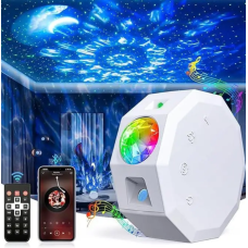 Проектор звездного неба Galaxy Projector Light KX-668RF с пультом дистанционного управления 20 режимов